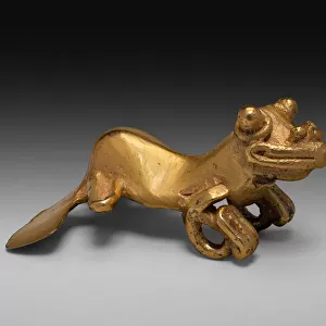 Pendant in the Form of a Frog, A. D. 1000 / 1500. Creator: Unknown