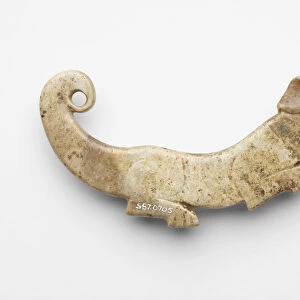 Pendant in the form of a tiger, Late Shang dynasty, ca. 1300-ca. 1050 BCE