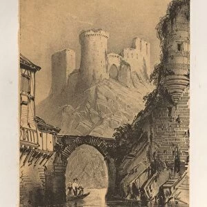 Pl. 12, Chateau De Druyes (Yonne), 1860. Creator: Victor Petit (French, 1817-1874)