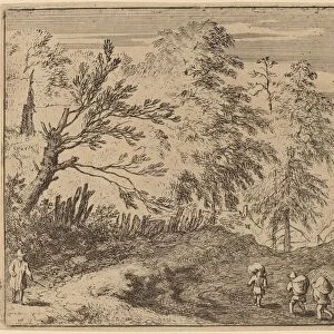 Three Porters, probably c. 1645 / 1656. Creator: Allart van Everdingen