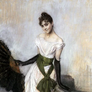 Portrait of Emiliana Concha de Ossa, 1888. Artist: Giovanni Boldini
