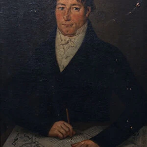 Portrait of Friedrich von Gentz (1764-1832), ca 1813