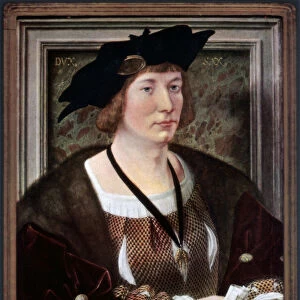 Portrait of Hendrik III, Count of Nassau-Breda, c1516-1517, (1927). Artist: Jan Gossaert