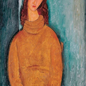 Portrait of Jeanne Hebuterne, 1919. Artist: Modigliani, Amedeo (1884-1920)