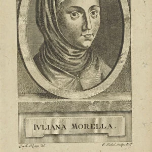 Portrait of Juliana Morell (1594-1653), before 1777. Creator: Eichel, Emanuel (1717-1782)