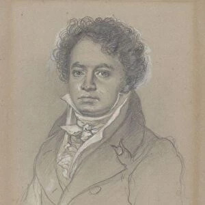 Portrait of Ludwig van Beethoven (1770-1827), 1821
