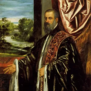 Portrait of Marino Grimani, 1578. Creator: Jacopo Tintoretto