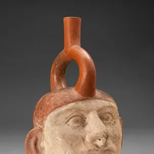 Portrait Vessel of a Figure, 100 B. C. / A. D. 500. Creator: Unknown