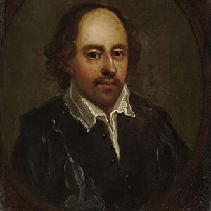 Portrait of William Shakespeare (1564-1616), First Half of 17th cen. Creator: Anonymous