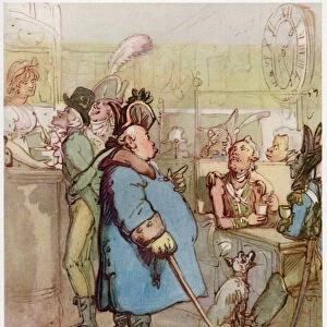 The Pretty Bar Maid, c1780-1825. Creator: Thomas Rowlandson