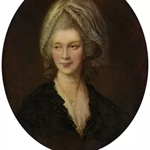 Queen Charlotte, 18th century, (1912). Artist: Thomas Gainsborough