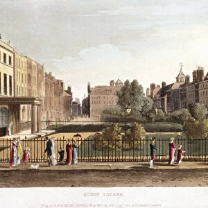 Queen Square, Holborn, London, 1812
