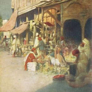A Rag Shop, 1905. Artist: Mortimer Luddington Menpes