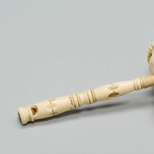 Rattle, United States, 18th to 19th century. Creator: Unknown