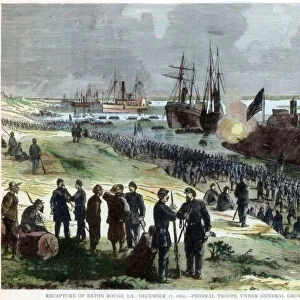Recapture of Baton Rouge, Louisiana, American Civil War, 17 December 1862