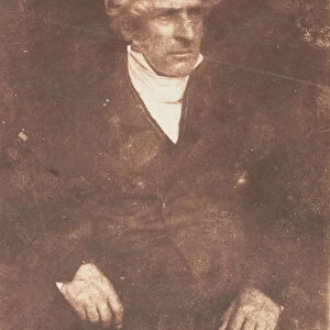 Rev. Thomas Jollie, Bowden, 1843-47. Creators: David Octavius Hill, Robert Adamson