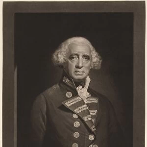 Richard, Earl Howe, 1794. Creator: Robert Dunkarton (British, 1744-c. 1817)