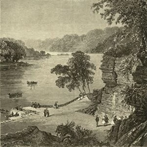 Rockland Landing, on the Schuylkill, 1874. Creator: John Filmer