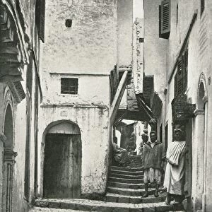 The Rue de la Kasbah, Algiers, Algeria, 1895. Creator: Poulton & Co