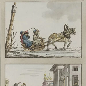 Russian sledges, Between 1792 and 1820