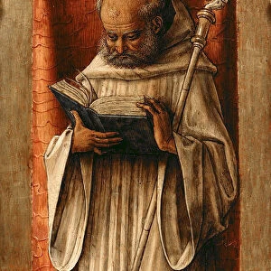 Saint Benedict, c. 1490. Artist: Crivelli, Carlo (c. 1435-c. 1495)