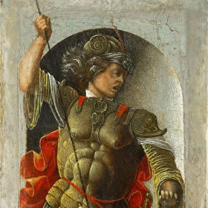 Saint Michael, ca 1472-1473. Creator: Ercole de Roberti, (Ercole Ferrarese) (c