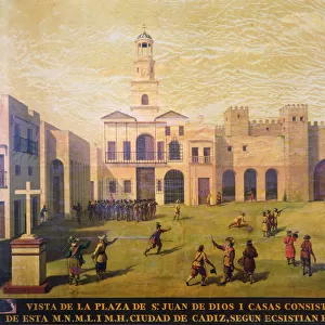 San Juan de Dios Square in 1596