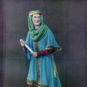 Saxon lady, (1910)