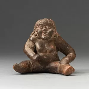 Seated Female Figure, 800 / 400 B. C. Creator: Unknown