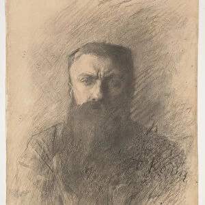 Self-Portrait, 1898. Creator: Rodin, Auguste (1840-1917)