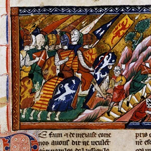 Siege of Antioch, c1097, (14th century)