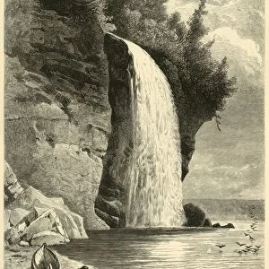 Silver Cascade, 1872. Creator: Frederick William Quartley