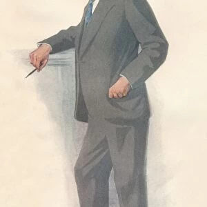 Sir Edmund Gosse, 1927. Artist: Sir Leslie Matthew Ward