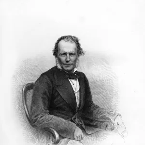 Sir James Brooke, Rajah of Sarawak, 19th century. Artist: WJ Edwards