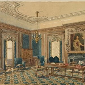 Sketch of Interior Design. Creator: August Frederick Biehle (American, 1854-1918)