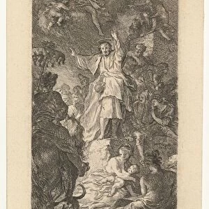 St. James the Greater Preaching, ca. 1764. Creator: Martin Johann Schmidt