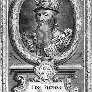 Stephen of England, (17th century). Artist: P Vanderbanck