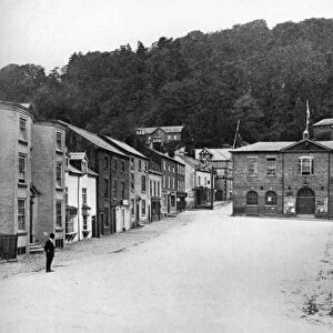 A street in Montgomery, Wales, 1924-1926. Artist: E Bastard