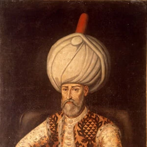 Sultan Suleiman I the Magnificent, 17th century. Artist: Anonymous