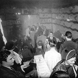 A tavern at Montparnasse, Paris, 1931. Artist: Ernest Flammarion