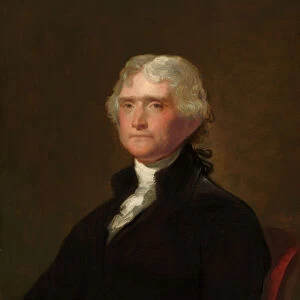 Thomas Jefferson, 1848 / 1879. Creator: George Peter Alexander Healy