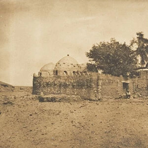 Tombeau de Hadji-Abdallah-el-Marabout, a Herment, 1849-50. Creator: Maxime du Camp