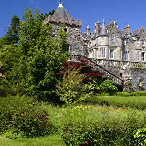 Torosay Castle and gardens, Mull, Argyll and Bute, Scotland