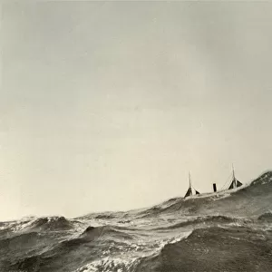 The Towing Steamer Koonya... in a Heavy Sea, 1908, (1909)