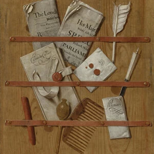 Trompe-l oeil, 1696. Artist: Collier, Edwaert (1642-1708)