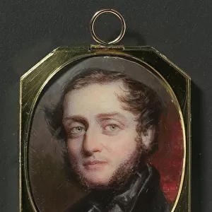 Unknown man, 1836. Creator: Simon Jacques Rochard
