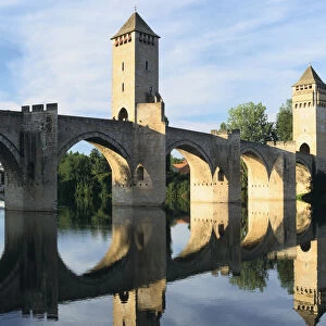 Valentre Bridge, Cahors, Lot, France