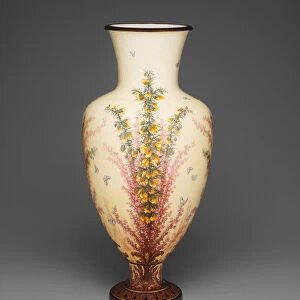 Vase d Arezzo, Sevres, 1884 / 85. Creators: Sevres Porcelain Manufactory
