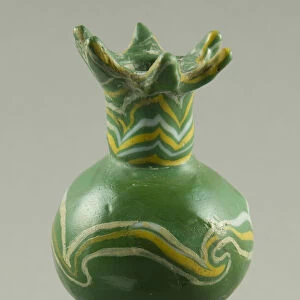 Vase, Egypt, New Kingdom, Dynasty 19 (1295-1186 BCE). Creator: Unknown