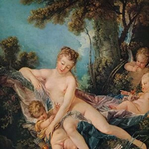 Venus Consoling Love, 1751. Artist: Francois Boucher